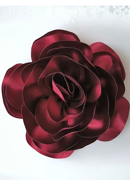 Broş/büyük Gül Broş/iğneli Broş ( 15 cm )
