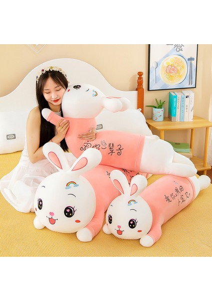 90CM Uzunluğunda Sevimli Tavşan Peluş Oyuncak (Yurt Dışından) modelleri