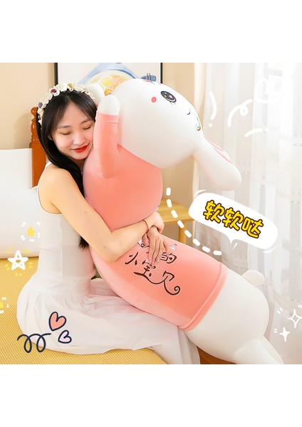 90CM Uzunluğunda Sevimli Tavşan Peluş Oyuncak (Yurt Dışından) fırsatları