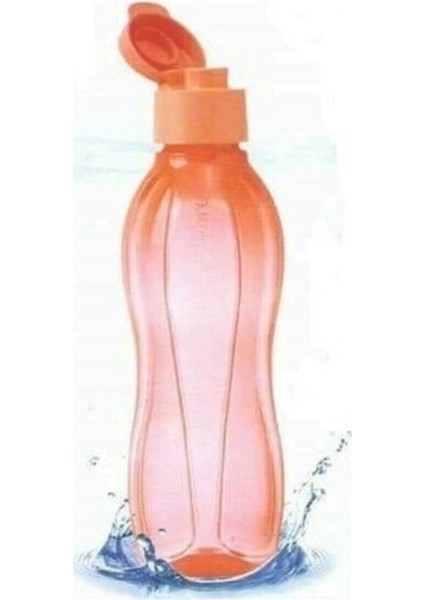 Eko Şişe 1 Lt Mercan Renk Sızdırmaz Tasarım ile Spor ve Ofis Kullanımına Uygun fiyatları