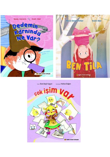 Dedemin Karnında Ne Var? - Ben Tila - Çok İşim Var 3 Kitap