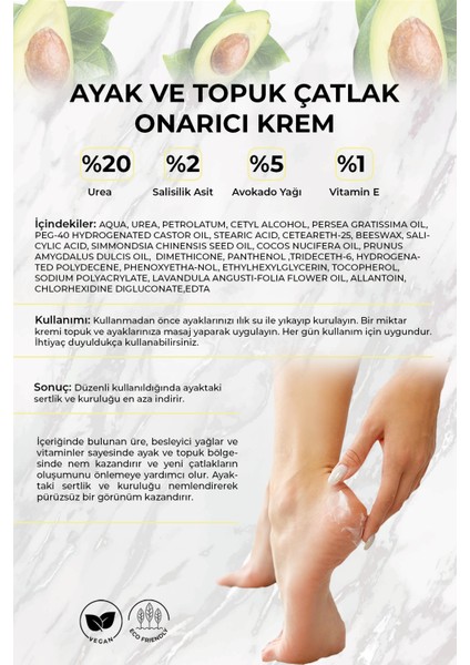 Ayak ve Topuk Çtlak Onarıcı Krem 100ML BIO54