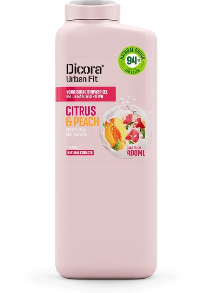 Dıcora Urban Fıt Duş Jeli C Vitamini Narenciye & Kayısı 400 ml 8410262902103