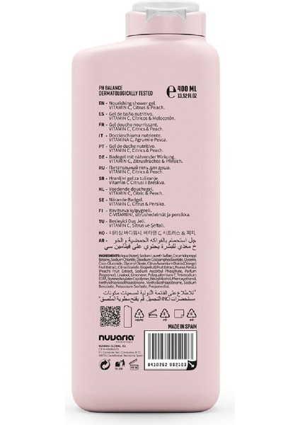 Dıcora Urban Fıt Duş Jeli C Vitamini Narenciye & Kayısı 400 ml 8410262902103