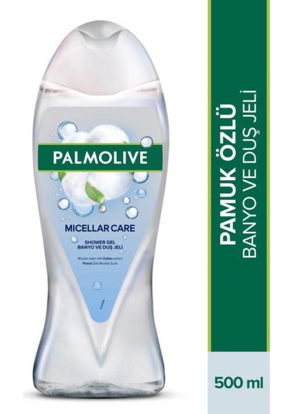 Micellar Care Pamuk Özlü Micellar Su Ile Banyo ve Duş Jeli 500 ml