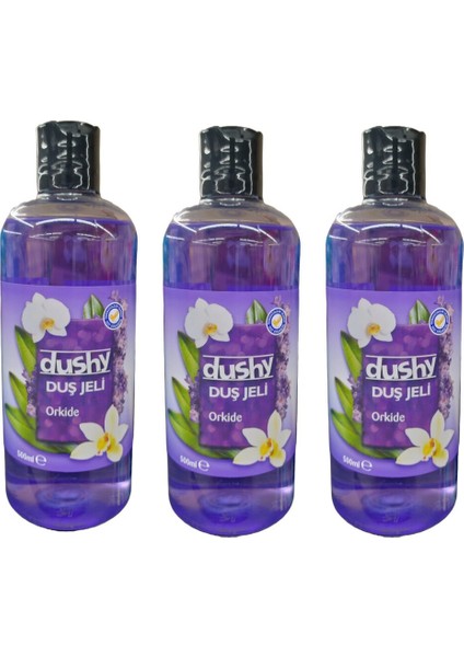 Duş Jeli 500 ml 3 Lü Paket Orkide
