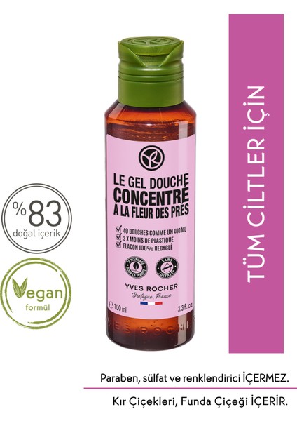 Konsantre Duş Jeli - Romantik Kır Çiçekleri - 100ML-77376