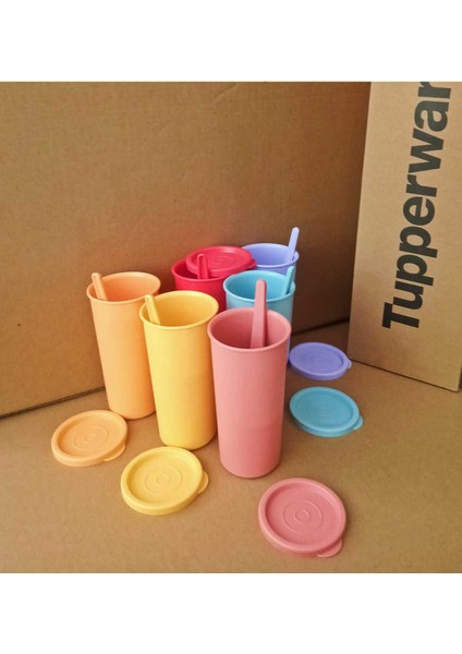 Loli Bardak ve Kaşık Set 12'li modelleri