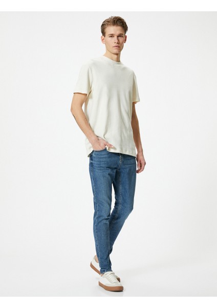 Skinny Fit Kot Pantolon - Michael Jean