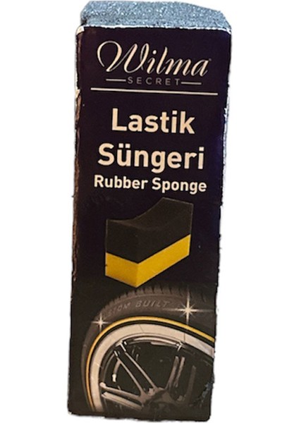 Wilma Secret Lastik Parlatıcı Jel - Sünger Hediyeli Yüksek Parlaklık ve Islak Görünüm 500ML