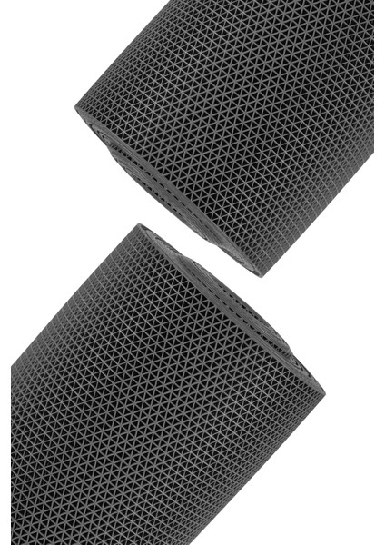 Kaydırmaz Gri Yıldız Paspas EN:90cm 90 x 220 cm