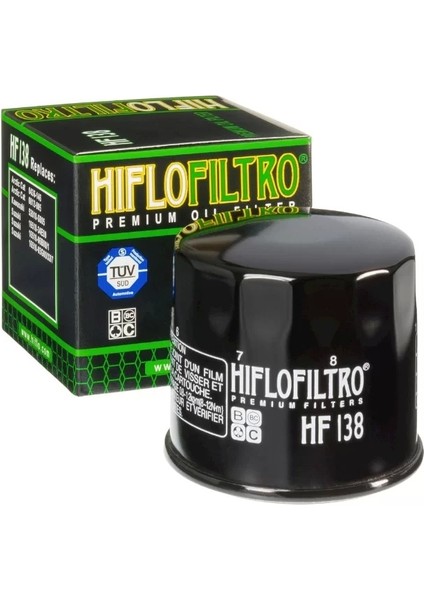 Suzuki (Hayabusa Gsx-R 1300 99-16)+ (B-King 1300 08-11) Hiflo HF138 Yağ Filtresi