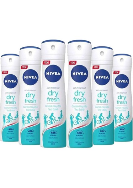 Deodorant Dry Fresh 150ML x 6