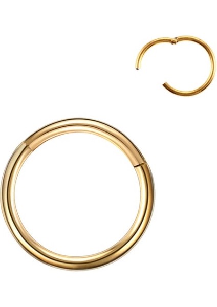 Cerrahi Çelik 316L Tam Halka Kıkırdak Tragus Helix Piercing