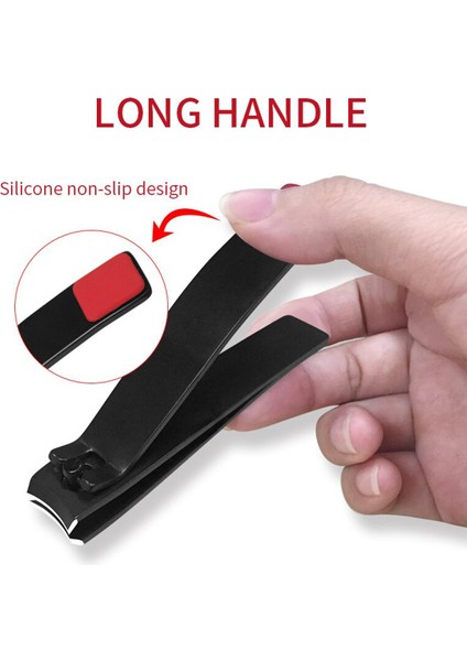 Paslanmaz Çelik Tırnak Makası Hediye Seti Keskin Ayak Tırnağı Giyotin Kalın Çivi Manikür Araçları Clippers Ayak Profesyonel Kesici Sanat (Yurt Dışından)