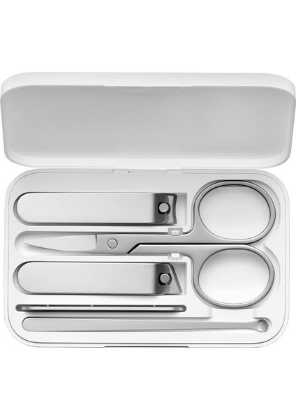 5 Adet Xiaomi Mijia Tırnak Makası Beş Parçalı Ev Paslanmaz Çelik Erkek ve Kadın Pedikür Bıçak Trim Makası Kulak Kaşığı Seti (Yurt Dışından) fiyatları