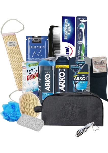 Bakım Seti Premium Kalite 1 Adet Çanta ile Erkekler İçin Özel Ürünler