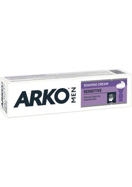 4'lü Arko Men Tıraş Kremi 90 Gr. Sensitive