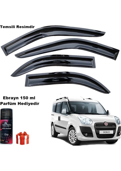 Fiat Doblo 2 Mügen Cam Rüzgarlığı 2010-2022 Arası 4 Lü Takım Koku Hediyeli fiyatları