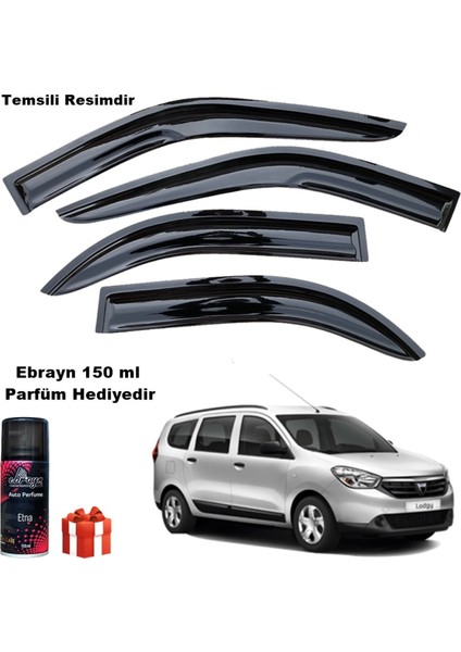 Dacia Lodgy Mügen Cam Rüzgarlığı 2013-2019 Arası 4 Lü Takım Koku Hediyeli fiyatları