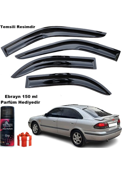 Mazda 626 Hatchback Mügen Cam Rüzgarlığı 1998-2002 Arası 4 Lü Takım Koku Hediyeli fiyatları