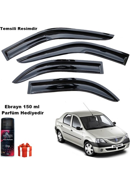 Dacia Logan Mügen Cam Rüzgarlığı Sedan 2004-2012 Arası 4 Lü Takım Koku Hediyeli fiyatları