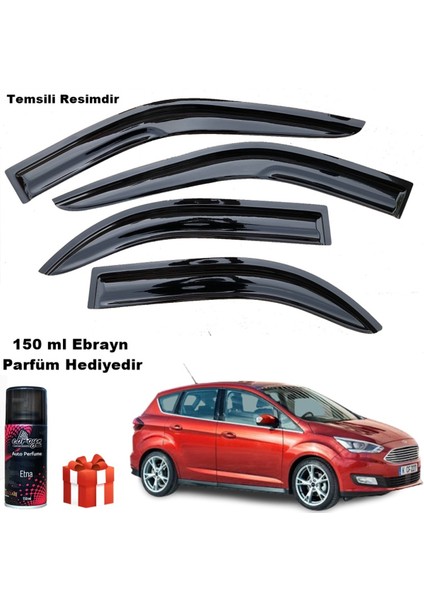 C-Max Mügen Cam Rüzgarlığı 2015-2020 Arası 4 Lü Takım Koku Hediyeli