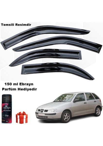 Seat Ibiza Mügen Cam Rüzgarlığı 1996 - 2001 Arası 4 Lü Takım Koku Hediyeli