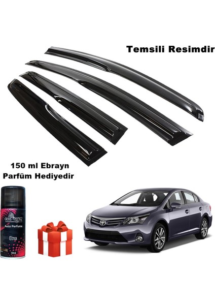 Toyota Avensis Mügen Cam Rüzgarlığı 2009-2015 Arası 4 Lü Takım Koku Hediyeli fiyatları