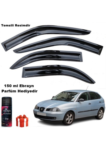 Seat Ibiza Mügen Cam Rüzgarlığı 2002 - 2008 Arası 4 Lü Takım Koku Hediyeli - fiyatları
