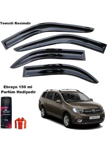 Dacia Logan Mcv Mügen Cam Rüzgarlığı 2013-2020 Arası 4 Lü Takım Koku Hediyeli