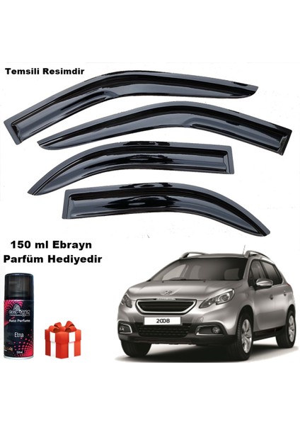 Peugeot 2008 Mügen Cam Rüzgarlığı 2012-2019 Arası 4 Lü Takım Koku Hediyeli