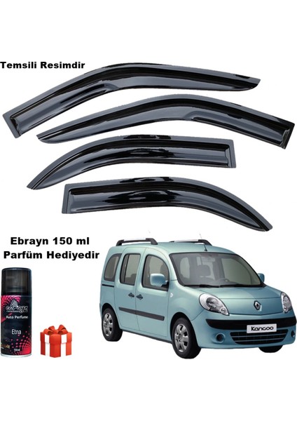 Renault Kangoo 2 Mügen Cam Rüzgarlığı 2008-2020 Arası 4 Lü Takım Koku Hediyeli fiyatları