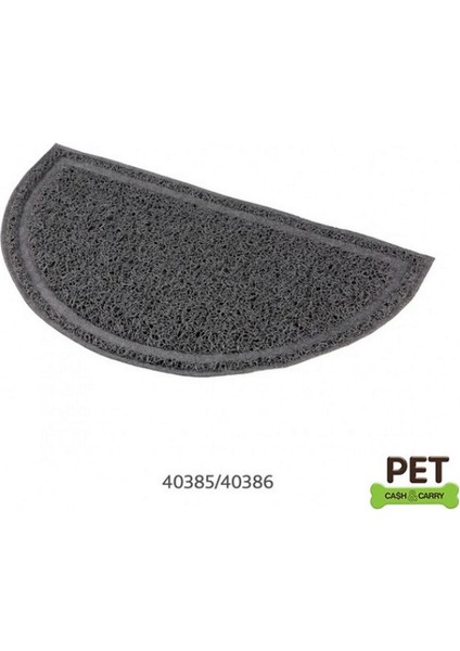 Kedi Tuvaleti Paspası 59X35CM Antrasit 276097