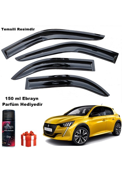 Peugeot 208 Mügen Cam Rüzgarlığı 2020 Sonrası 4 Lü Takım Koku Hediyeli fiyatları