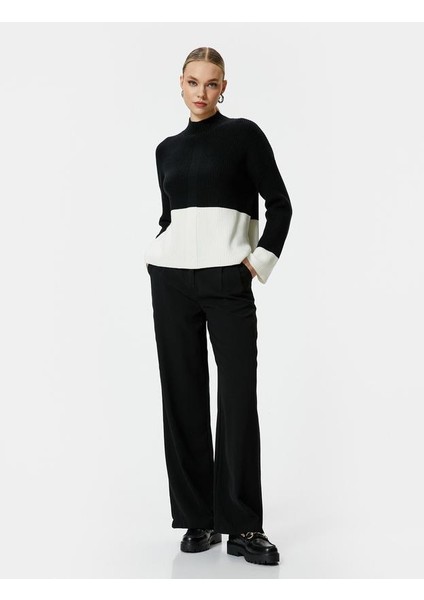 Triko Kazak V Yaka Inci Düğmeli fiyatları