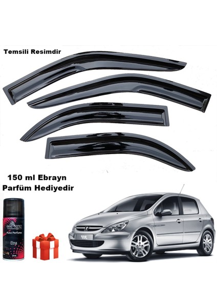 Peugeot 307 Mügen Cam Rüzgarlığı Hb 2001-2008 Arası 4 Lü Takım Koku Hediyeli fiyatları