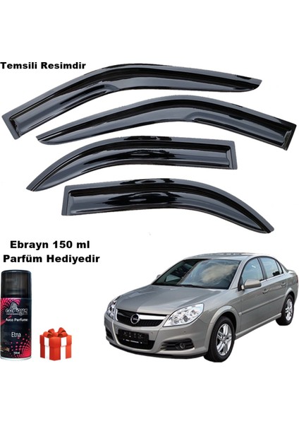 Opel Vectra C Mügen Cam Rüzgarlığı 2002-2008 Arası 4 Lü Takım Koku Hediyeli
