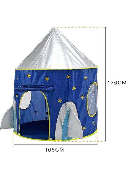 Çocuk Iç ve Dış Oyun Çadır Uzay Kapsül Yurt Ebeveyn-Çocuk Interaktif Kale Oyuncak Evi (Yurt Dışından)