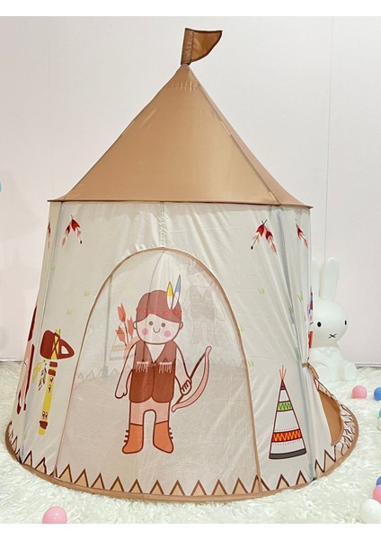 Çocuk Çadır Oyun Evi Kapalı Hint Prenses Midilli Kale Oyuncak Kulübe Erkek ve Kadın Bebek Oyuncak (Yurt Dışından)