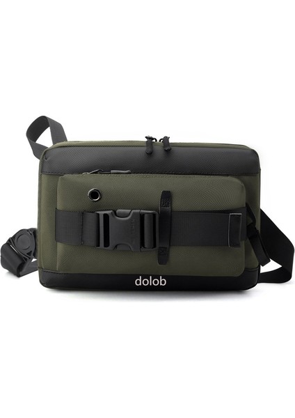 Yeni Fonksiyonel Crossbody Çanta, Çok Fonksiyonlu ve Çok Amaçlı Erkek Göğüs Çantası, Spor Trendi Marka Tek Omuz Crossbody Göğüs Çantası (Yurt Dışından)