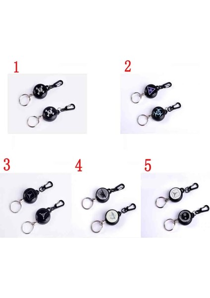 No.2 Boyutu Yüksek Mukavemetli Çelik Tel Çekme Anahtarlık Etiketi Kart Sahibinin Kemer Metal Rozeti Geri Çekilebilir Makara Kımlık Rozeti Sahipleri (Yurt Dışından) indirimleri