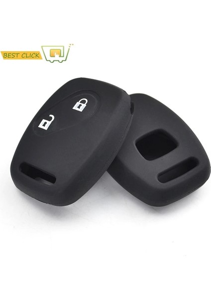 Silikon Anahtar Kılıfı Honda Civic Accord Pilot Fit Crv Ridgeline Jazz Frv Insight Cr-Z Anahtarsız Fob Kabuk Cilt Koruyucu (Yurt Dışından)