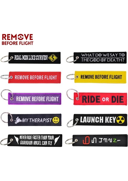 Kırmızı Motosiklet Araba Anahtarlık Özgürlük Anahtar Etiketi Nakış Uçuş Öncesi Kaldır Anahtarlık Oem Anahtarlık Havacılık Hediyeler Için Llavero (Yurt Dışından) modelleri