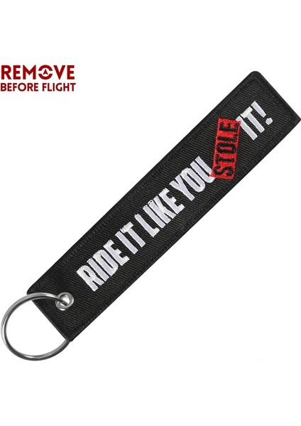 1 Bilgisayar Arabalar Için Moda Anahtarlık Nakışlı Anahtarlık Motosikletler ve Arabalar Için Hediyeler Etiket Anahtarlıklar Senin Gibi Sahip Çalın Anahtarlık (Yurt Dışından)
