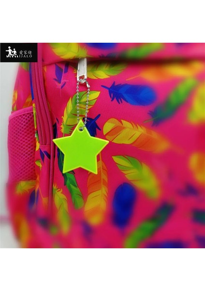 Altın Küçük Yıldız Çanta Anahtarlık Trafik Güvenliği Kullanımı Için Sevimli Yumuşak Pvc Yansıtıcı Anahtarlıklar Kolye Çekicilik Çanta Aksesuarları (Yurt Dışından) fırsatları