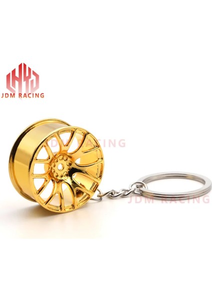 Pembe Sıcak Jant Anahtarlık Lüks Alaşım Araba Anahtarlık Anahtarlık Adam Kadınlar Için Bel Bilekte Asılı Anahtarlık Modifiye Tekerlek Anahtarlık (Yurt Dışından) fırsatları