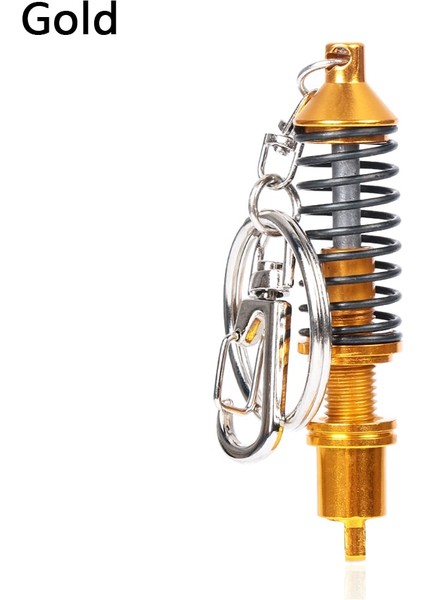 Altın Araba Aksesuarlarıaraba Oto Tuning Parçaları Anahtarlık Amortisör Anahtarlık Anahtarlık Yaylı Amortisör (Yurt Dışından)