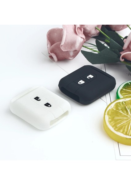 Silikon Kılıf Siyah Keyyou Nissan Qashqai Micra Navara Not X-Trail Almera 2 Düğmeler Anahtar Kapak Silikon Uzaktan Anahtar Kutu Kapak Koruyucu (Yurt Dışından) fiyatları