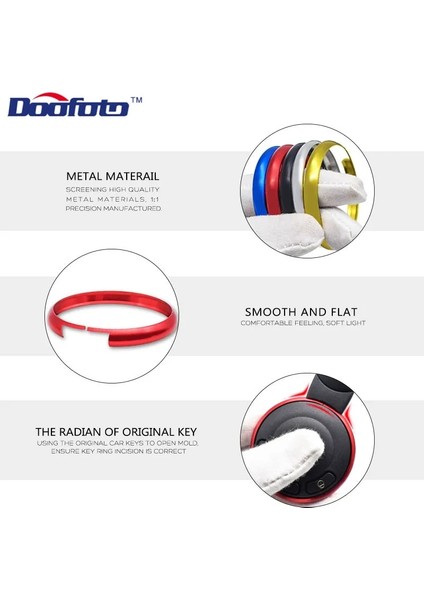 Siyah Orijinal Araba Alüminyum Alaşım Styling Anahtarlık Çıkartmalar Kılıf Kapak Bmw Mini Cooper Clubman Countryman R56 R57 R58 R60 Kapak (Yurt Dışından) fırsatları